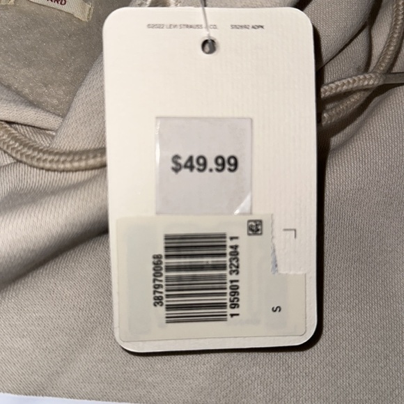 NEW Levi’s men’s hoodie cream - Picture 2 of 3